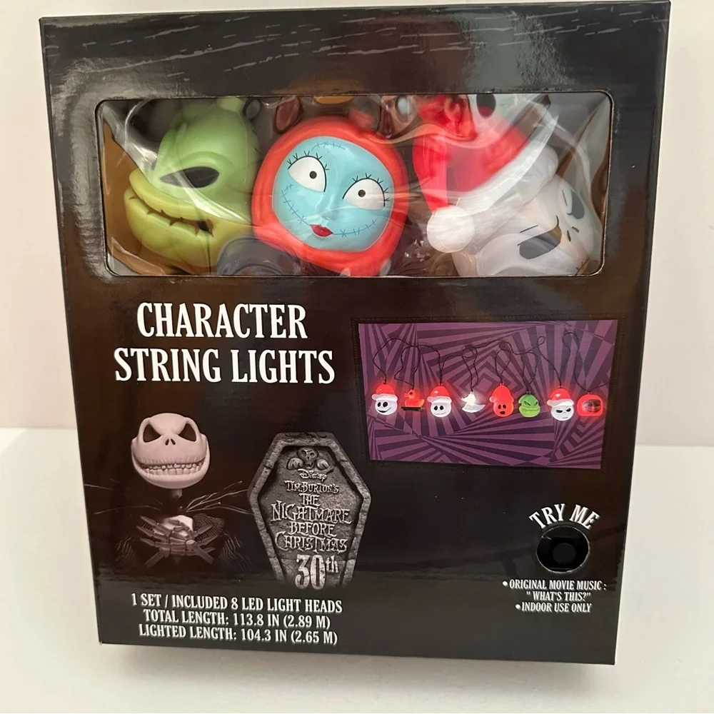 Nightmare Before Christmas String Lights